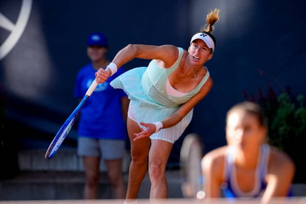 MSC Hamburg Ladies Open - Day 2 Magali Kempen of Belgium plays with partner Alexandra Panova during their round of 16 doubles match against Rutuja Bhosale of India and Yu-Yun Li of Chinese Taipei at the 2026 MSC Hamburg Ladies Open women s tennis tournament at Am Rothenbaum in Hamburg, Germany. Hamburg Hamburg Germany  Copyright: xOwenxHammondx originalFilename:hammond-2026msch260721_npYRf.jpg