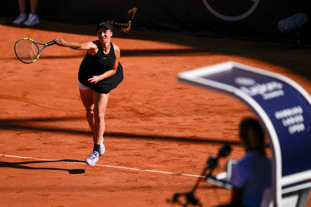 MSC Hamburg Ladies Open - Day 2 Hamburg, Germany. Fifth seed Tamara Korpatsch of Germany plays against Victoria Jimenez Kasintseva of Andorra during their round of 32 match at the 2026 MSC Hamburg Ladies Open women s tennis tournament at Am Rothenbaum in Hamburg, Germany. Hamburg Hamburg Germany  Copyright: xOwenxHammondx originalFilename:hammond-2026msch260721_npmLh.jpg