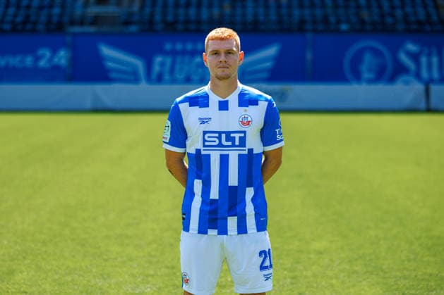 David Hummel ; FC Hansa Rostock ; 3.Liga, Porträttermin 2026 2027 Rostock Ostseestadion Mecklenburg - Vorpommern Deutschland *** David Hummel, FC Hansa Rostock, 3. Liga, Photo Shoot 2026–2027, Rostock Ostseestadion, Mecklenburg-Western Pomerania, Germany