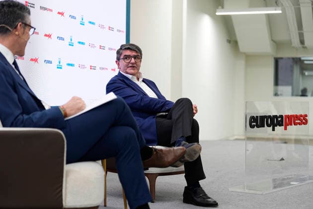 July 22, 2026, Madrid, Madrid, Spain: Luis Garcia Abad, General Manager of the Spanish F1 Grand Prix Madring, during the Desayunos Deportivos Europa Press - Madring holded at Camilo Jose Cela University on July 22, 2026 in Madrid, Spain. Madrid Spain - ZUMAa181 20260722_zaa_a181_020 Copyright: xOscarxJ.xBarrosox