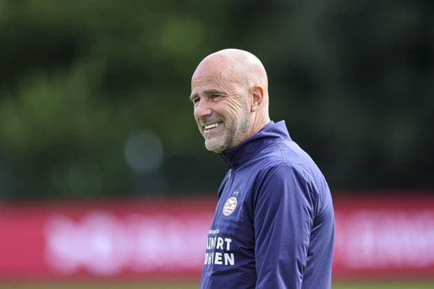 MARIENFELD , 22-07-2026 , trainingsfield Hotel-Residence Klosterpforte , season 2026 2027 , Dutch pre-season football , training PSV , picture shows PSV trainer coach Peter Bosz PSV training camp 22-07-2026  x205149393x Copyright: