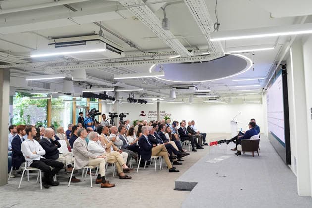 July 22, 2026, Madrid, Madrid, Spain: Luis Garcia Abad, General Manager of the Spanish F1 Grand Prix Madring, during the Desayunos Deportivos Europa Press - Madring holded at Camilo Jose Cela University on July 22, 2026 in Madrid, Spain. Madrid Spain - ZUMAa181 20260722_zaa_a181_026 Copyright: xOscarxJ.xBarrosox