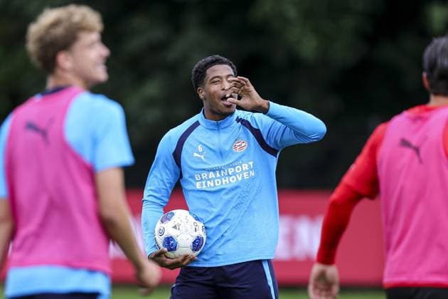 MARIENFELD , 22-07-2026 , trainingsfield Hotel-Residence Klosterpforte , season 2026 2027 , Dutch pre-season football , training PSV , picture shows PSV Player Ryan Flamingo PSV training camp 22-07-2026  x205149609x Copyright: