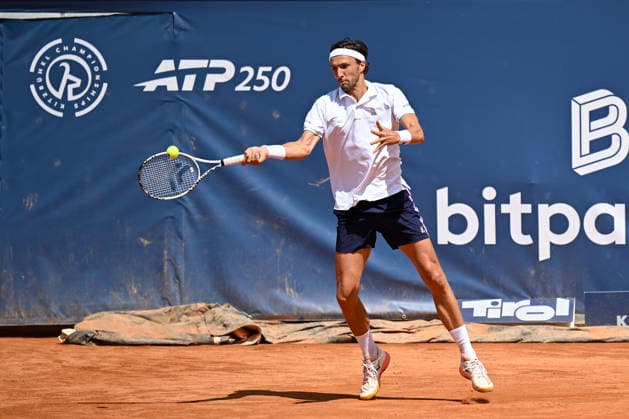 TENNIS - ATP, Tennis Herren Generali Open 2026 KITZBUEHEL,AUSTRIA,22.JUL.26 - TENNIS - ATP World Tour, Generali Open. Image shows Arthur Rinderknech (FRA).  GEPAxpictures xDanielxSchoenherr