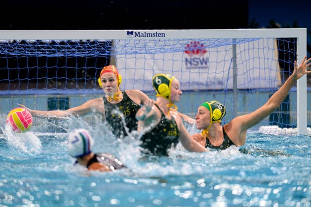 Water polo, women’s, World Cup in Sydney, Australia – Italy