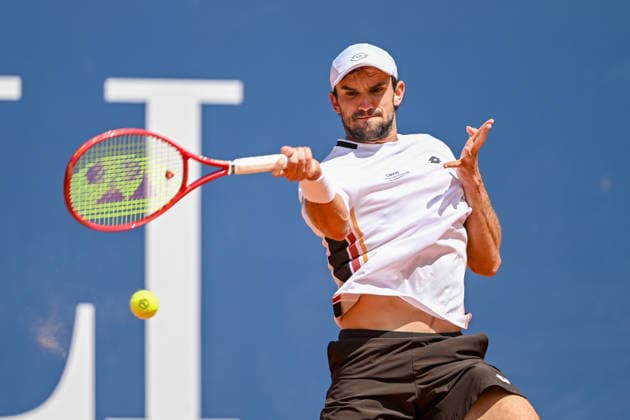 TENNIS - ATP, Tennis Herren Generali Open 2026 KITZBUEHEL,AUSTRIA,22.JUL.26 - TENNIS - ATP World Tour, Generali Open. Image shows Valentin Vacherot (MON).  GEPAxpictures xDanielxSchoenherr