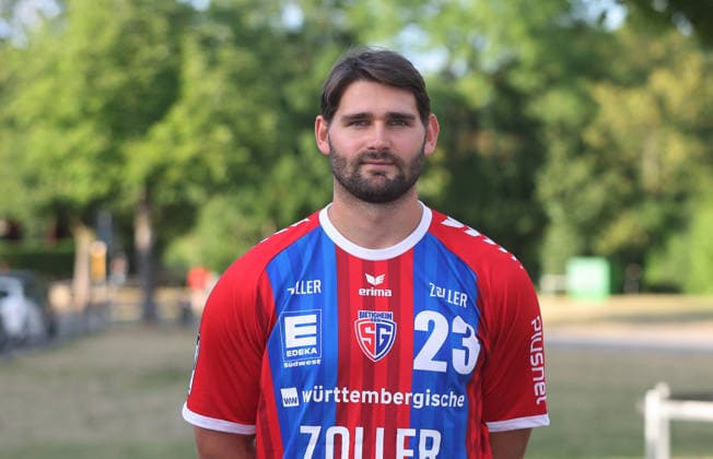 BAU Stuttgart , Marcus Norrbrink ; SG BBM Bietigheim ; 1.BL Herren, Porträttermin 2026 2027, *** BAU Stuttgart, Marcus Norrbrink, SG BBM Bietigheim, Men s First Division, Profile Session 2026–2027,