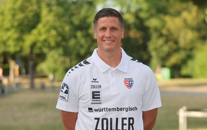 BAU Stuttgart ,Torwarttrainer Jürgen Müller ; SG BBM Bietigheim ; 1.BL Herren, Porträttermin 2026 2027, *** BAU Stuttgart, Goalkeeper Coach Jürgen Müller, SG BBM Bietigheim 1, Men s Bundesliga, Profile Session 2026–2027,