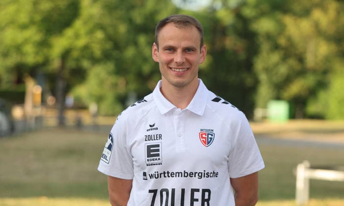 BAU Stuttgart ,Athletiktrainer Lando Schwekendiek ; SG BBM Bietigheim ; 1.BL Herren, Porträttermin 2026 2027, *** BAU Stuttgart, Athletics Coach Lando Schwekendiek, SG BBM Bietigheim 1, Men s Bundesliga, Profile Session 2026–2027,