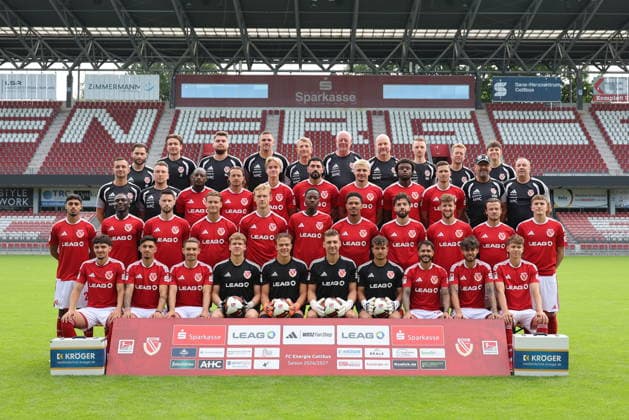 Football, 2nd Bundesliga, FC Energie Cottbus, Headshots 2026 2027