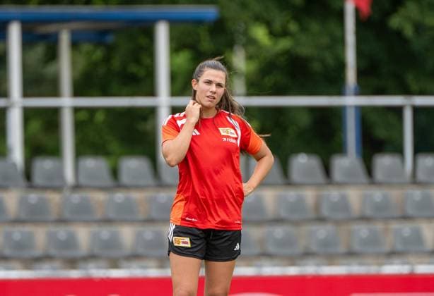 Fußball, Frauen, Saison 2026 2027, Google Pixel Frauen-Bundesliga, 1. FC Union Berlin, Trainingslager in Neuruppin, Leela Egli (1. Frauen 1. FC Union), 22.07. 2026, *** Soccer, Women, 2026–2027 Season, Google Pixel Women s Bundesliga, 1. FC Union Berlin, Training Camp in Neuruppin, Leela Egli, Women s Team 1, 1. FC Union, July 22, 2026, Copyright: xMatthiasxKochx