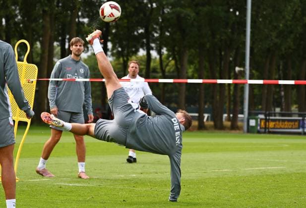 Football, Bundesliga 1, SV Elversberg, training camp