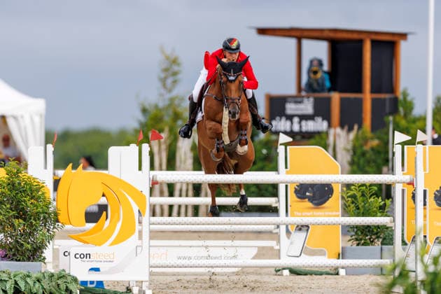 HAGEN a.T.W. - FEI Jumping European Championship, EM, Europameisterschaft Children, Juniors and Young Rider 2026, HAGEN a.T.W. - FEI Jumping European Championship Children, Juniors and Young Rider 2026 TILLMANN Lennard (GER), Veltiner 3 CH-EU-J-S - JUNIORS 1ST COMPETITION Teams & Individuals Hagen a.T.W., Reitanlage Haunhorst 22. July 2026 - *** HAGEN a T W FEI Jumping European Championship for Children, Juniors, and Young Riders 2026, HAGEN a T W FEI Jumping European Championship for Children, Juniors, and Young Riders 2026 TILLMANN Lennard GER, Veltiner 3 CH EU J S JUNIORS 1ST COMPETITION Teams Individuals Hagen a T W, Haunhorst Equestrian Center, July 22, 2026