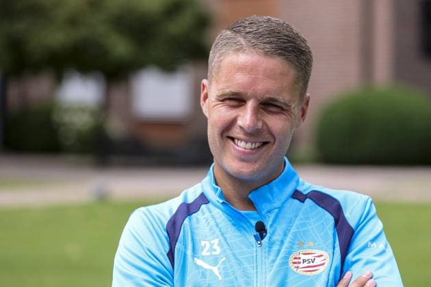 MARIENFELD , 22-07-2026 , trainingsfield Hotel-Residence Klosterpforte , season 2026 2027 , Dutch pre-season football , media activity PSV , picture shows PSV Player Joey Veerman during the media activity PSV media activity 22-07-2026  x205152007x Copyright: