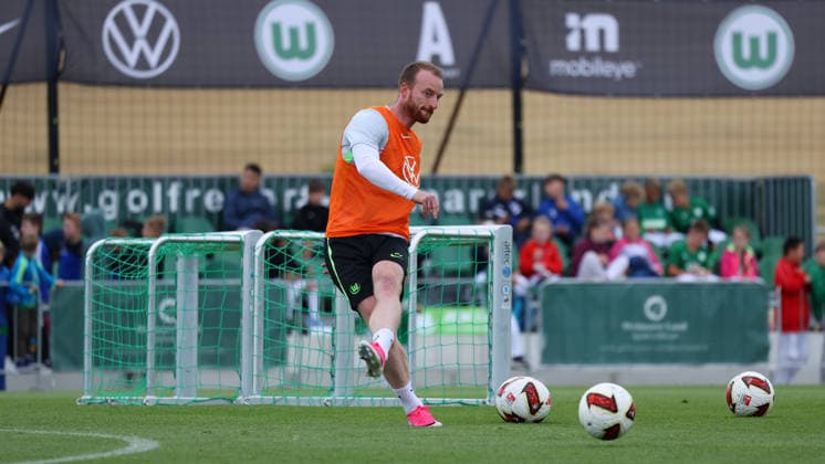 VfL Trainingslager, Weimarer Land Blankenhain, 22.07.2026, Fußball, Herren, Saison 2026 2027, 2. BL, VfL Wolfsburg, Sommer-Trainingslager: Tag 4., Maximilian Arnold (VfL Wolfsburg) Weimarer Land, Thüringen Deutschland *** VfL Training Camp, Weimarer Land Blankenhain, July 22, 2026, Soccer, Men s, 2026–2027 Season, 2nd Bundesliga, VfL Wolfsburg, Summer Training Camp Day 4, Maximilian Arnold, VfL Wolfsburg, Weimarer Land, Thuringia, Germany