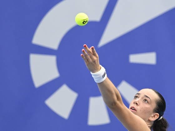 Tereza Valentova of Czech Republic playes against Maya Joint of Australia during their match within the women s WTA, Tennis Damen 250 Livesport Prague Open 2026 tennis tournament in Prague, Czech Republic, on July 22, 2026. (CTKxPhoto MichalxKrumphanzl) CTKPhotoP2026072205088  CTKPhotoP2026072205088