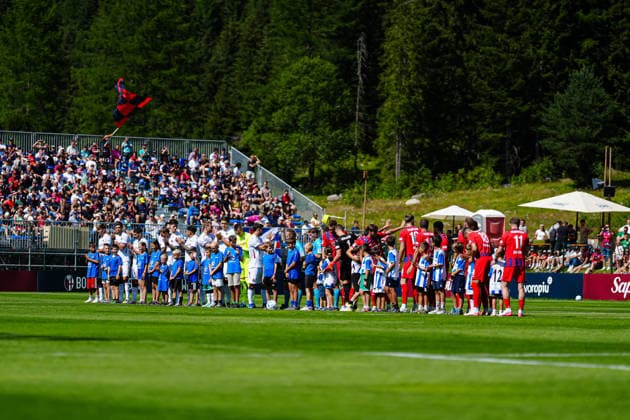 FC Bologna und 1. FC Heidenheim ITA, FC Bologna vs. 1. FC Nürnberg, Fussball, Testspiel, Saison 2026 2027, 22.07.2026 ITA, FC Bologna vs. 1. FC Nürnberg, Fussball, Testspiel, Saison 2026 2027, 22.07.2026 Mühlbach *** FC Bologna and 1 FC Heidenheim (ITA), FC Bologna vs. 1 FC Nürnberg, Soccer, Friendly Match, 2026–2027 Season, July 22, 2026, Italy, FC Bologna vs. 1 FC Nürnberg, Soccer, Friendly, 2026–2027 Season, July 22, 2026, Mühlbach Copyright: xEibner-Pressefoto MarcelxvonxFehrnx EP_MFN