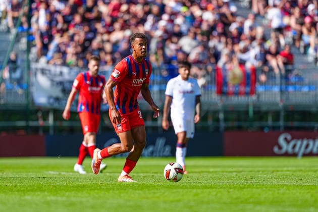 Marcel Costly (1. FC Heidenheim, 24) ITA, FC Bologna vs. 1. FC Heidenheim, Fussball, Testspiel, Saison 2026 2027, 22.07.2026 ITA, FC Bologna vs. 1. FC Heidenheim, Fussball, Testspiel, Saison 2026 2027, 22.07.2026 Mühlbach *** Marcel Costly, 1 FC Heidenheim, 24 (ITA), FC Bologna vs. 1 FC Heidenheim, Soccer, Friendly, 2026–2027 Season, July 22, 2026, Italy, FC Bologna vs. 1 FC Heidenheim, soccer, friendly match, 2026–2027 season, July 22, 2026, Mühlbach Copyright: xEibner-Pressefoto MarcelxvonxFehrnx EP_MFN