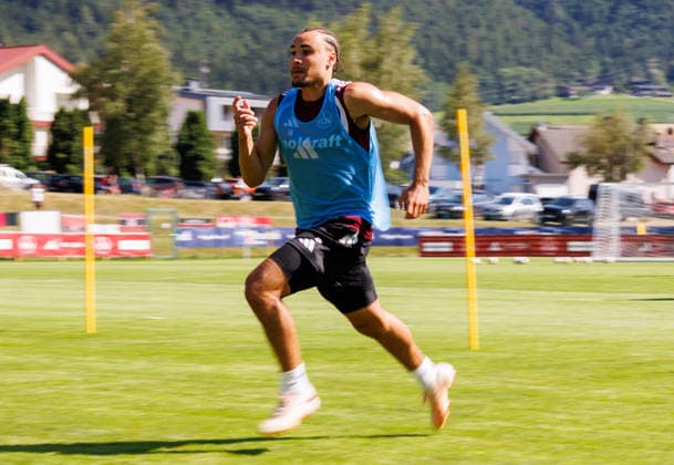 22.07.2026 - Fussball - 2. Fussball-Bundesliga - Saison 2026 2027 - 1. FC Nürnberg FCN Club - Trainingslager Sommer Sommertrainingslager Gais - Bruneck - Südtirol - Zink DaMa - xdaxmax - Rafael Lubach (18, 1. FC Nürnberg FCN ) mit Sprinteinheit *** July 22, 2026 Soccer 2 Bundesliga 2026–2027 Season 1 FC Nuremberg (FCN) Club Summer Training Camp Summer Training Camp in Gais, Brunico, South Tyrol Zink DaMa xdaxmax Rafael Lubach 18, 1 FC Nuremberg (FCN) with a sprint session