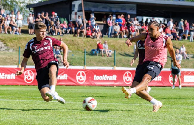 22.07.2026 - Fussball - 2. Fussball-Bundesliga - Saison 2026 2027 - 1. FC Nürnberg FCN Club - Trainingslager Sommer Sommertrainingslager Gais - Bruneck - Südtirol - Zink DaMa - xdaxmax - Kristian Mandic (36, 1. FC Nürnberg FCN ) Rafael Lubach (18, 1. FC Nürnberg FCN ) *** July 22, 2026 Soccer 2 Soccer Bundesliga 2026–2027 Season 1 FC Nuremberg (FCN) Club Summer Training Camp Summer Training Camp in Gais, Brunico, South Tyrol Zink DaMa xdaxmax Kristian Mandic 36, 1 FC Nuremberg (FCN) Rafael Lubach 18, 1 FC Nuremberg (FCN)