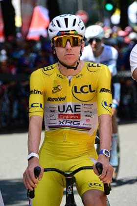 Tour de France 2026 - UCI Cycling Race Pierre Teyssot MAXPPP ; Tour de France 2026 - UCI Cycling Race. Voiron, France on July 22, 2026. 17th stage of the 113th edition of the Tour de France cycling race, 174,7 km between Chambéry and Voiron in the French Alps. Tadej Pogacar (SLO) UAE TEAM EMIRATES XRG Pierre Teyssot Maxppp Chambery Savoie France  Copyright: xMAXPPPxPierrexTeyssotx DSC_6112 DSC_6112