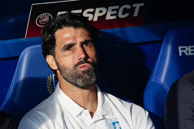 IPA86901656 - Universitatea s head coach before the Champions League qualifying match between PFC Levski and SC Universitatea Craiova at Vivacom Arena Georgi Asparuhov in Sofia, Bulgaria, on July 22, 2026  Copyright: xIvanxSxIvanov IPAxSportx xx 86901656