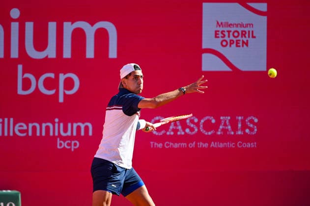 July 22, 2026, Lisbon, Lisbon, Portugal: ALEJANDRO TABILO in action during the Round of 16 at the Millennium Estoril Open ATP, Tennis Herren tennis tournament at Clube de Tenis do Estoril. Lisbon Portugal - ZUMAr238 20260722_zip_r238_039 Copyright: xRicardoxRochax