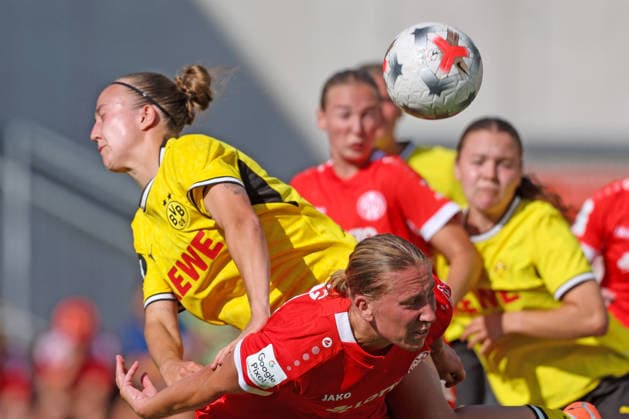 Football, Women's, Friendly, 1. FSV Mainz 05 v Borussia Dortmund