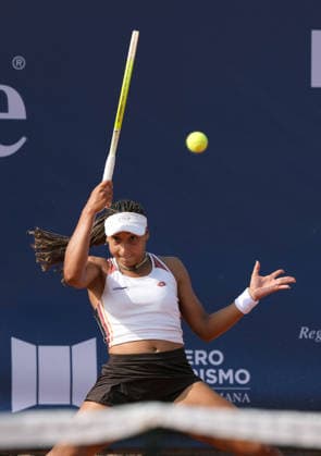 37th WTA, Tennis Damen Palermo Ladies Open 2026 Jennifer Ruggeri of Italy plays during the 37th Palermo Ladies Open WTA 125 in Palermo, Italy, on July 22, 2026. Palermo Italy  Copyright: xGabrielexMaricchiolox originalFilename:maricchiolo-37thwtap260722_npG3T.jpg