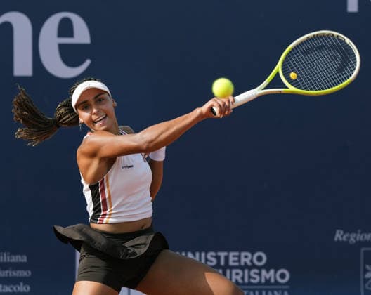 37th WTA, Tennis Damen Palermo Ladies Open 2026 Jennifer Ruggeri of Italy plays during the 37th Palermo Ladies Open WTA 125 in Palermo, Italy, on July 22, 2026. Palermo Italy  Copyright: xGabrielexMaricchiolox originalFilename:maricchiolo-37thwtap260722_npehJ.jpg