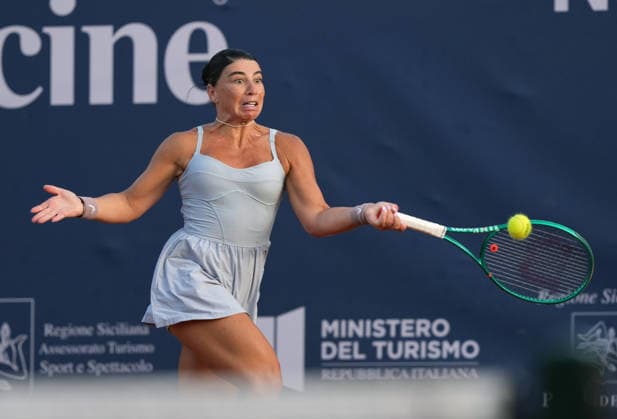 37th WTA, Tennis Damen Palermo Ladies Open 2026 Ekaterina Gorgodze of Georgia plays during the 37th Palermo Ladies Open WTA 125 in Palermo, Italy, on July 22, 2026. Palermo Italy  Copyright: xGabrielexMaricchiolox originalFilename:maricchiolo-37thwtap260722_np9ne.jpg