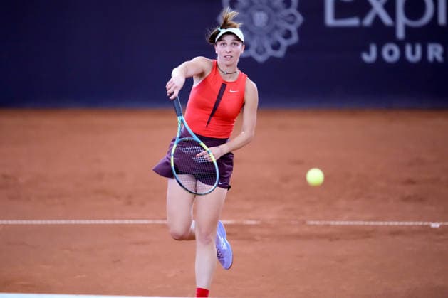 MSC Hamburg Ladies Open - Day 3 Fifth seed Tamara Korpatsch of Germany plays against Julia Stusek of Germany during their round of 16 match at the 2026 MSC Hamburg Ladies Open women s tennis tournament at Am Rothenbaum in Hamburg, Germany. Hamburg Hamburg Germany  Copyright: xOwenxHammondx originalFilename:hammond-2026msch260722_npfQd.jpg
