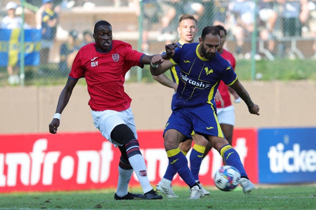 Football, friendly match, Hellas Verona v Virtus Verona