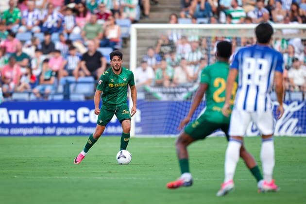 ESP: preseason Real Club Recreativo de Huelva v Real Betis Pablo Fornals of Real Betis during preseason friendly match between Real Club Recreativo de Huelva v Real Betis played at Nuevo Colombino Stadium, Huelva on July 22 2026 in Spain Huelva Spain Soccer *** ESP Preseason: Real Club Recreativo de Huelva vs. Real Betis — Pablo Fornals of Real Betis during a preseason friendly match between Real Club Recreativo de Huelva and Real Betis played at Nuevo Colombino Stadium in Huelva on July 22, 2026, in Huelva, Spain — Soccer Copyright: xRafaelxRomanx xAgenciaxLOFx