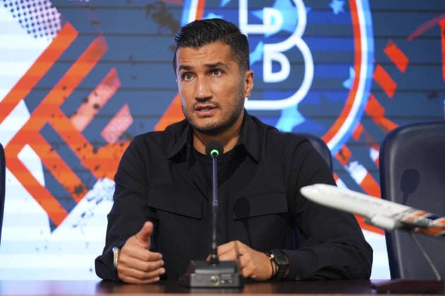 Basaksehir v Inter Turku - UEFA Conference League ISTANBUL, TURKIYE - JULY 22: Istanbul Basaksehir head coach Nuri Sahin speaks during a press conference, PK, Pressekonferenz following the UEFA Conference League second qualifying round first-leg match against Istanbul Basaksehir at Basaksehir Fatih Terim Stadium in Istanbul, Turkiye, on July 22, 2026. Bunyamin Celik Anadolu Istanbul Turkey. Editorial use only. Please get in touch for any other usage.  Copyright: x2026xAnadoluxBunyaminxCelikx