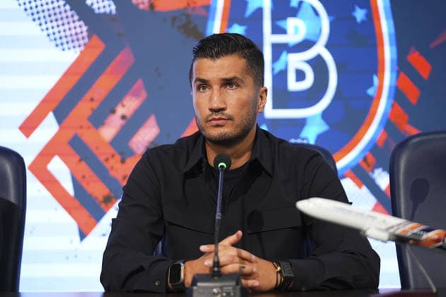 Basaksehir v Inter Turku - UEFA Conference League ISTANBUL, TURKIYE - JULY 22: Istanbul Basaksehir head coach Nuri Sahin speaks during a press conference, PK, Pressekonferenz following the UEFA Conference League second qualifying round first-leg match against Istanbul Basaksehir at Basaksehir Fatih Terim Stadium in Istanbul, Turkiye, on July 22, 2026. Bunyamin Celik Anadolu Istanbul Turkey. Editorial use only. Please get in touch for any other usage.  Copyright: x2026xAnadoluxBunyaminxCelikx