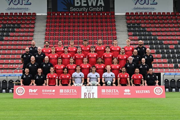 Football, 3rd Division, SV Wehen Wiesbaden, Headshots 2026 2027