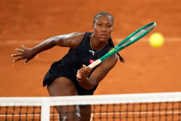 MSC Hamburg Ladies Open - Day 3 Noma Noha Akugue of Germany plays against fourth seed Anna Bondar of Hungary during their round of 16 match at the 2026 MSC Hamburg Ladies Open Women s tennis tournament at Am Rothenbaum in Hamburg, Germany. Hamburg Germany  Copyright: xOwenxHammondx originalFilename:hammond-2026msch260722_np1Ng.jpg