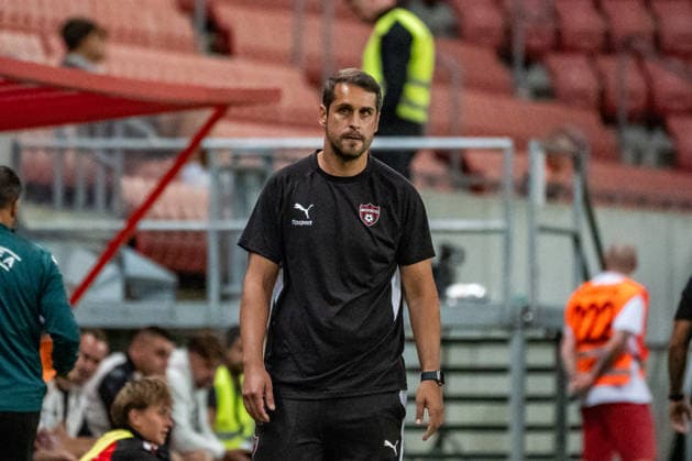 Antonio Munoz seen during UEFA Conference League qualifying game between teams of Spartak Trnava and CSKA 1948 Sofia (Matej Sagan Ball Raw Images) Trnava Anton Malatinsky Stadium Slovakia Copyright: xMatejxSaganx DSC00119