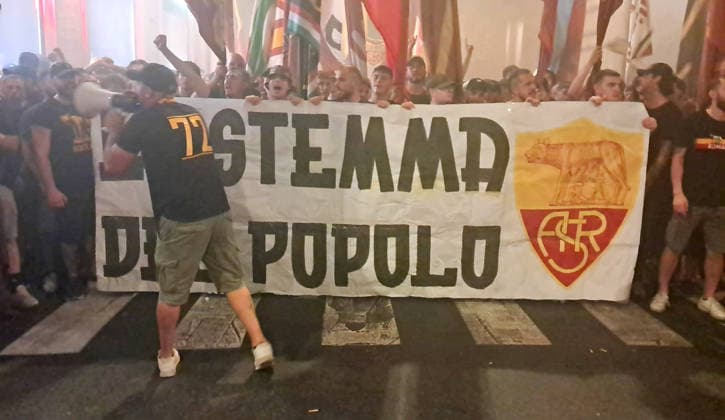 SOCCER - Other - AS Roma - Celebrating the Giallorossi club s 99th anniversary. Photo by IPA ABACAPRESS.COM86906591 - Festa della Roma (Photo by Gino Mancini) Roma Italy  Copyright: xIPAxSport ABACAx