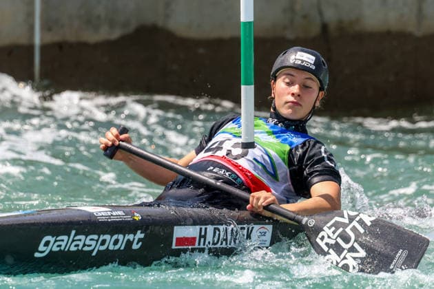 ICF Canoe Slalom World Championships Hanna Danek during ICF Canoe Slalom World Championships in Oklahoma City, USA, on July 22, 2026 Oklahoma City USA  Copyright: xFotoxOlimpikx originalFilename:jastrzebowski-icfcanoe260722_np9RM.jpg