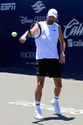 LOS CABOS TENNIS OPEN 2026 LOS CABOS TENNIS OPEN 2026 TRAINING GRIGOR DIMITROV 22072026 LOS CABOS, MEXICO. Action photo of Grigor Dimitrov of Bulgaria, during a training session at the Cabo Sorts Complex, prior to the start of the Los Cabos Tennis Open 2026 in Baja California, Mexico. Foto de accion de Grigor Dimitrov de Bulgaria, durante una sesion de entrenamiento en el Cabo Sports Complex, previa al arranque del Los Cabos Tennis Open 2026 en Baja California, Mexico. PHOTO BY IMAGENSHOP AGENCIA FOTOGRAFICA *** LOS CABOS TENNIS OPEN 2026 LOS CABOS TENNIS OPEN 2026 TRAINING GRIGOR DIMITROV 07 22 2026 LOS CABOS, MEXICO Action photo of Grigor Dimitrov of Bulgaria during a training session at the Cabo Sports Complex prior to the start of the 2026 Los Cabos Tennis Open in Baja California, Mexico Action photo of Grigor Dimitrov of Bulgaria, during a training session at the Cabo Sports Complex, ahead of the start of the Los Cabos Tennis Open 2026 in Baja California, Mexico PHOTO BY IMAGENSHOP PHOTO AGENCY Copyright: xIMAGENSHOPxAGENCIAxFOTOGRAFICAx