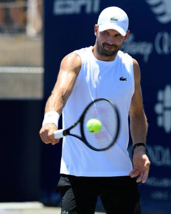 LOS CABOS TENNIS OPEN 2026 LOS CABOS TENNIS OPEN 2026 TRAINING GRIGOR DIMITROV 22072026 LOS CABOS, MEXICO. Action photo of Grigor Dimitrov of Bulgaria, during a training session at the Cabo Sorts Complex, prior to the start of the Los Cabos Tennis Open 2026 in Baja California, Mexico. Foto de accion de Grigor Dimitrov de Bulgaria, durante una sesion de entrenamiento en el Cabo Sports Complex, previa al arranque del Los Cabos Tennis Open 2026 en Baja California, Mexico. PHOTO BY IMAGENSHOP AGENCIA FOTOGRAFICA *** LOS CABOS TENNIS OPEN 2026 LOS CABOS TENNIS OPEN 2026 TRAINING GRIGOR DIMITROV 07 22 2026 LOS CABOS, MEXICO Action photo of Grigor Dimitrov of Bulgaria during a training session at the Cabo Sports Complex prior to the start of the 2026 Los Cabos Tennis Open in Baja California, Mexico Action photo of Grigor Dimitrov of Bulgaria, during a training session at the Cabo Sports Complex, ahead of the start of the Los Cabos Tennis Open 2026 in Baja California, Mexico PHOTO BY IMAGENSHOP PHOTO AGENCY Copyright: xIMAGENSHOPxAGENCIAxFOTOGRAFICAx