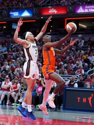 Basketball, Women's, WNBA, Indiana Fever v Connecticut Sun
