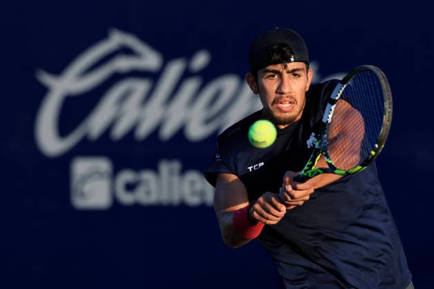 Tennis, ATP tournament in Los Cabos, training