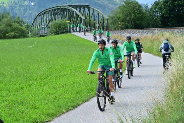 Football, Bundesliga 1, SV Werder Bremen, training camp in Zell am Ziller