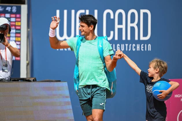 TENNIS - ATP, Tennis Herren Generali Open 2026 KITZBUEHEL,AUSTRIA,23.JUL.26 - TENNIS - ATP World Tour, Generali Open. Image shows Mariano Navone (ARG).  GEPAxpictures xDanielxSchoenherr