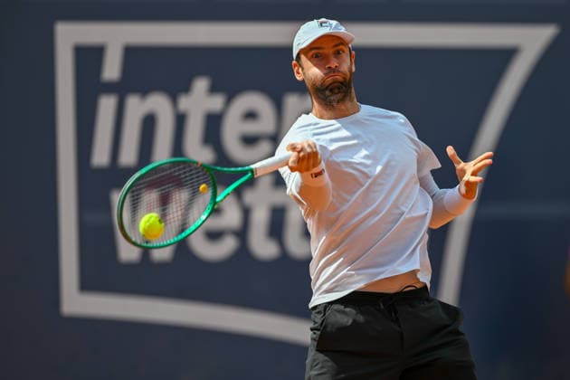 TENNIS - ATP, Tennis Herren Generali Open 2026 KITZBUEHEL,AUSTRIA,23.JUL.26 - TENNIS - ATP World Tour, Generali Open. Image shows Quentin Halys (FRA).  GEPAxpictures xDanielxSchoenherr