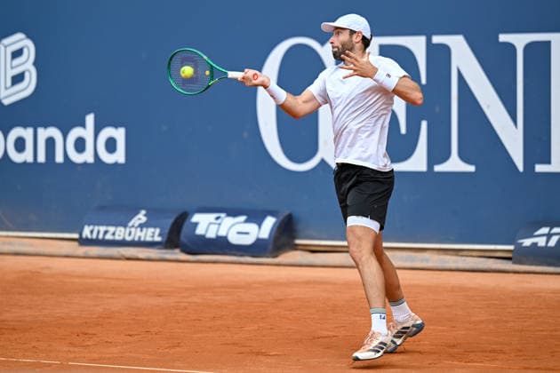 TENNIS - ATP, Tennis Herren Generali Open 2026 KITZBUEHEL,AUSTRIA,23.JUL.26 - TENNIS - ATP World Tour, Generali Open. Image shows Quentin Halys (FRA).  GEPAxpictures xDanielxSchoenherr