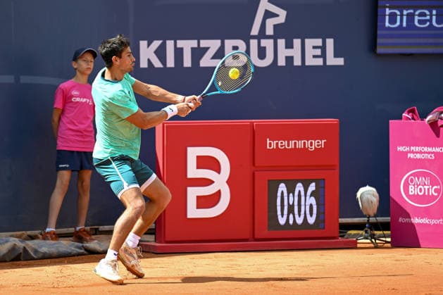 TENNIS - ATP, Tennis Herren Generali Open 2026 KITZBUEHEL,AUSTRIA,23.JUL.26 - TENNIS - ATP World Tour, Generali Open. Image shows Mariano Navone (ARG).  GEPAxpictures xDanielxSchoenherr